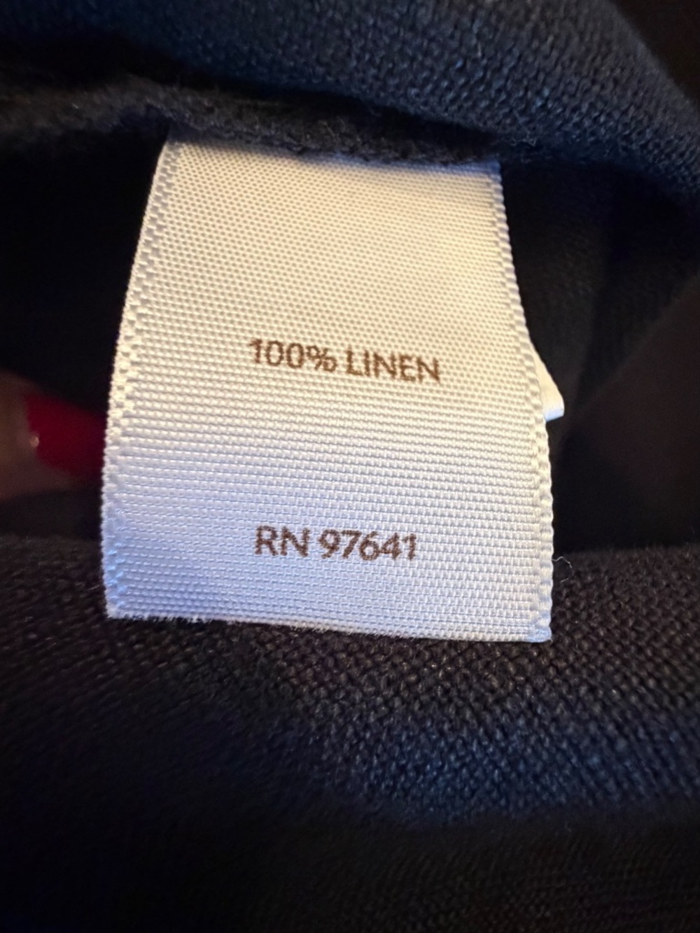 J. Jill Love Linen Bermuda Black Linen Shorts, Vacation, Summer, Size Large - Picture 6 of 10